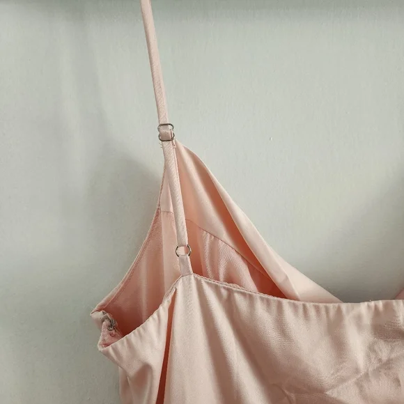 Brand New With Tags Pink Satin Mini Dress from Princess Polly - Picture 9 of 10